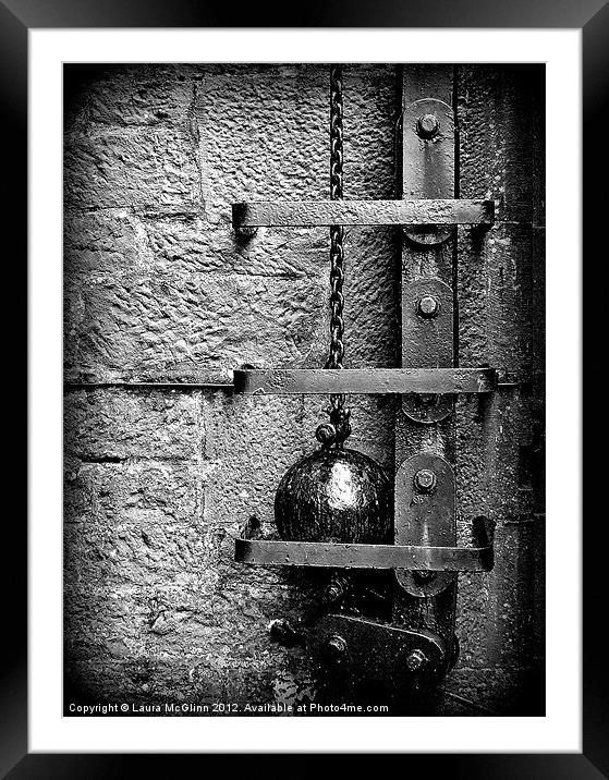 Ball and Chain Framed Mounted Print by Laura McGlinn Photog