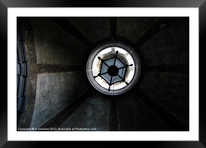 dome light Framed Mounted Print by Jo Beerens
