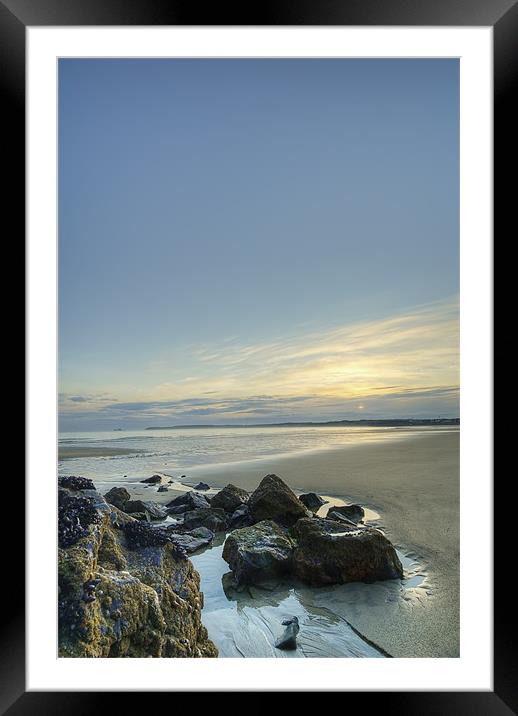 Without the Tide Framed Mounted Print by Kieran Brimson