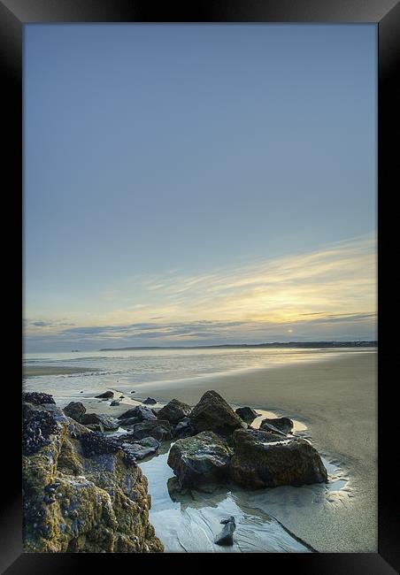Without the Tide Framed Print by Kieran Brimson
