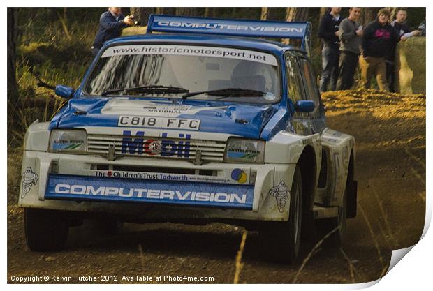 Historic Metro of Rallying Print by Kelvin Futcher 2D Photography