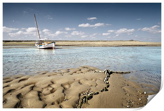 The Overy Staithe Print by Stephen Mole
