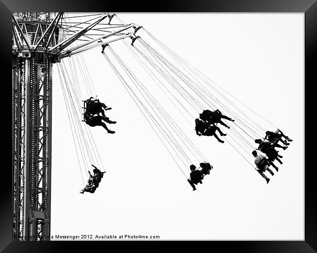 Swing! Framed Print by Sara Messenger