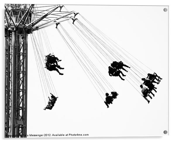 Swing! Acrylic by Sara Messenger