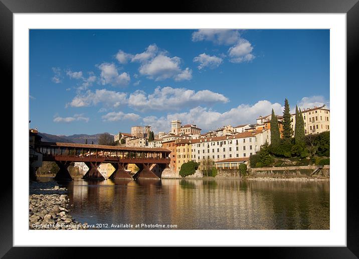 Bassano del Grappa Framed Mounted Print by Pierluigi Gava