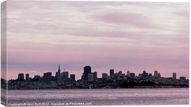 San Francisco Skyline Canvas Print by Lynn Bolt