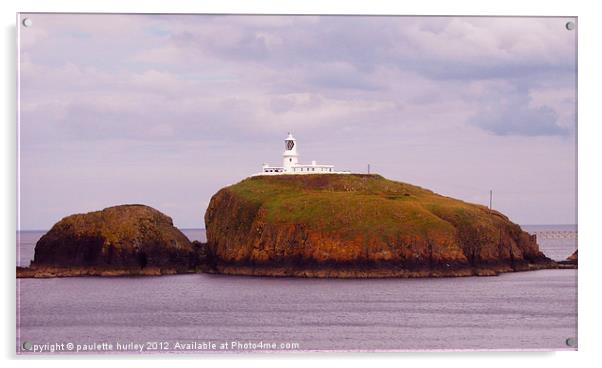 StrumbleHead LightHouse.1 Acrylic by paulette hurley
