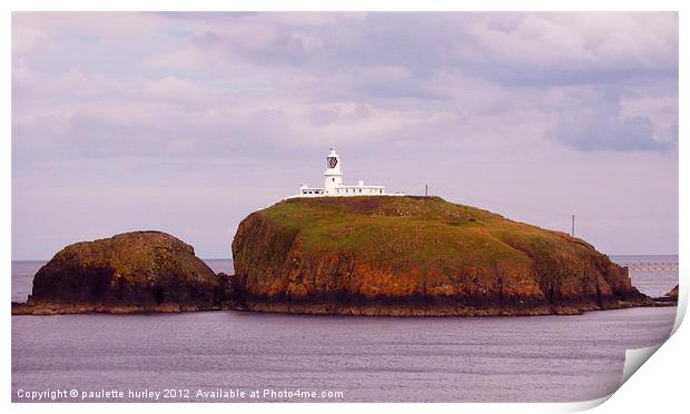 StrumbleHead LightHouse.1 Print by paulette hurley