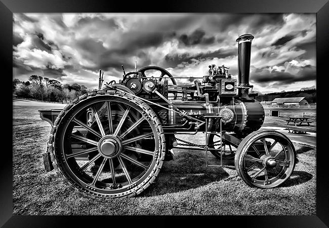 Traction Engine Framed Print by Northeast Images