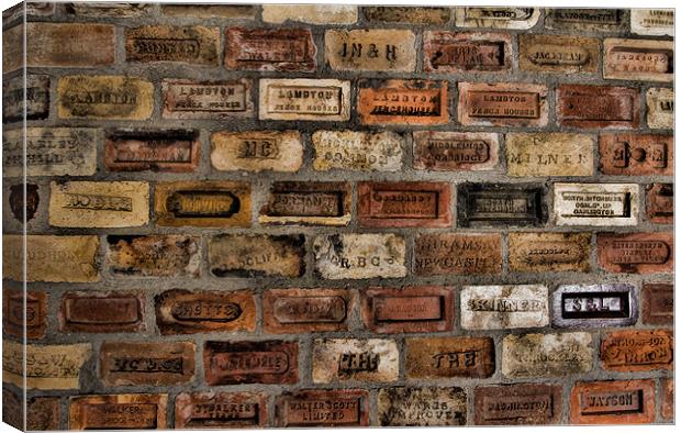 Another brick in the wall Canvas Print by Northeast Images