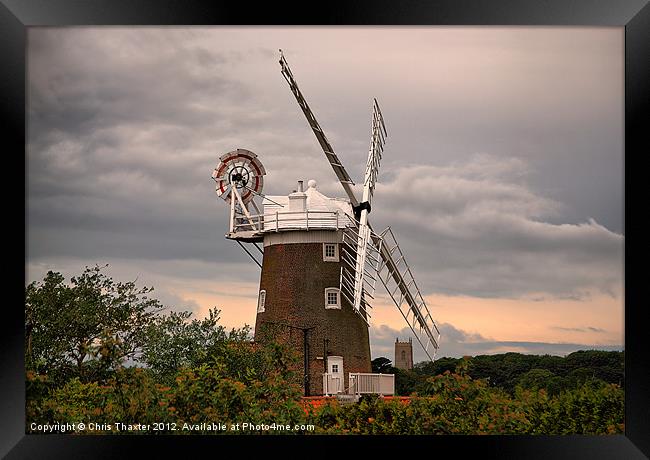 Cley Windmill Framed Print by Chris Thaxter