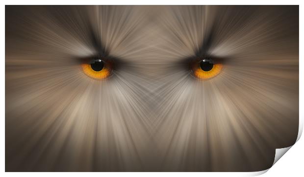 Eyes of a Killer Print by Natures' Canvas: Wall Art  & Prints by Andy Astbury