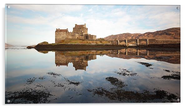Eilean Donan Castle Acrylic by Grant Glendinning