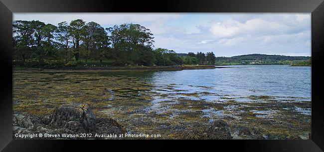 Sheephaven Framed Print by Steven Watson