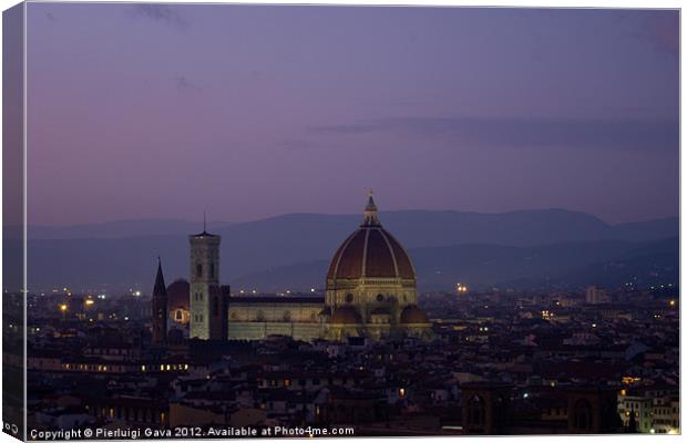 Santa Maria del Fiore Canvas Print by Pierluigi Gava