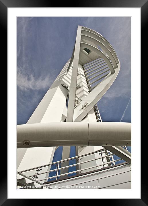 Spinnaker Tower, Portsmouth Framed Mounted Print by Alice Gosling