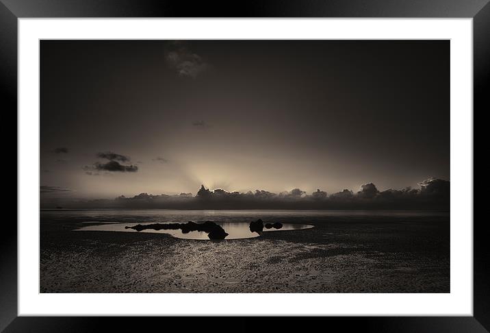 Solway Sunrise Framed Mounted Print by Natures' Canvas: Wall Art  & Prints by Andy Astbury