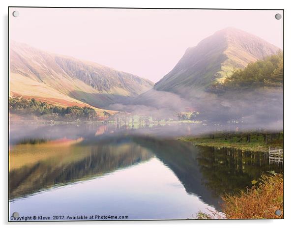 Buttermere and Fleetwith Acrylic by Kleve 