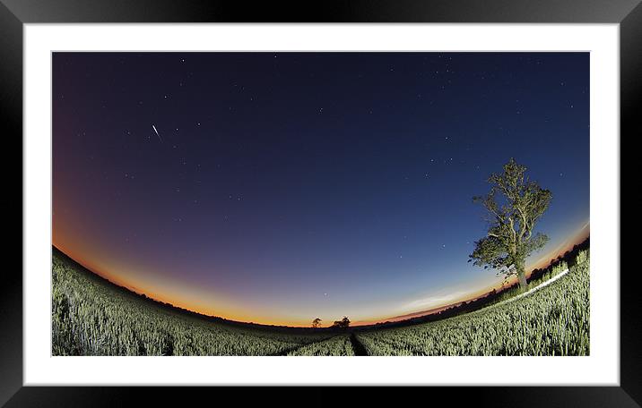Meteor Magic Framed Mounted Print by mark humpage