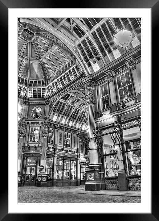 Leadenhall Market Framed Mounted Print by Phil Clements