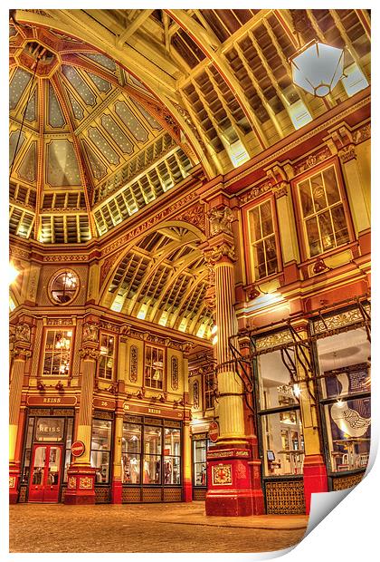 Leadenhall Market Print by Phil Clements