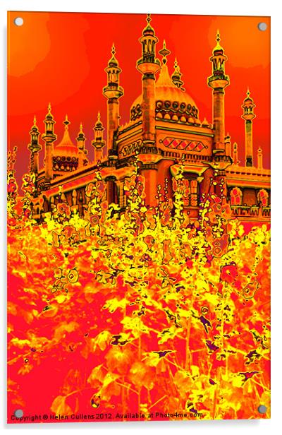 RED-HOT BRIGHTON Acrylic by Helen Cullens