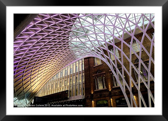 CONCOURSE KINGS CROSS Framed Mounted Print by Helen Cullens