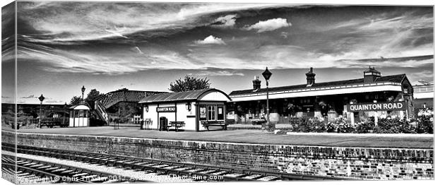 Quainton Road Railway Station Canvas Print by Chris Thaxter