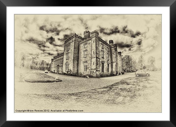 chiddingstone castle kent Framed Mounted Print by kim Reeves