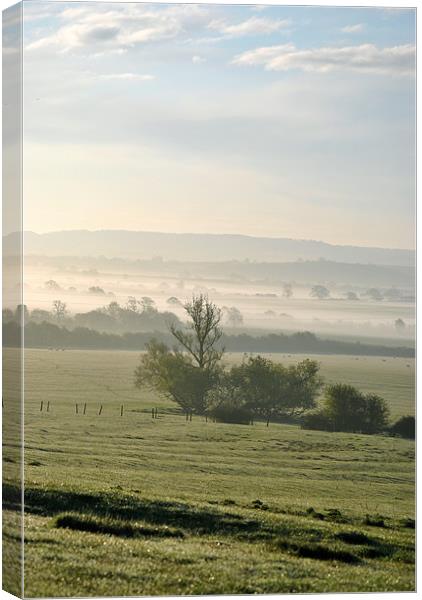 The Thinning Mist Canvas Print by graham young