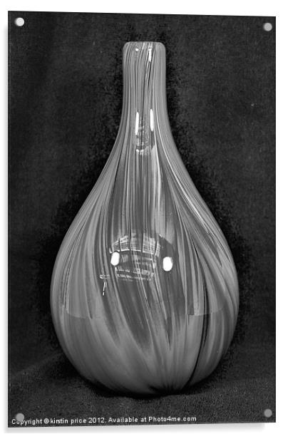 satin glass Acrylic by kirstin price