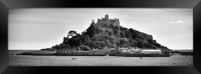 St Michaels Mount Framed Print by Ian Cocklin