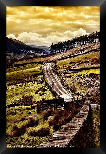 Road to the Hills Framed Print by K7 Photography