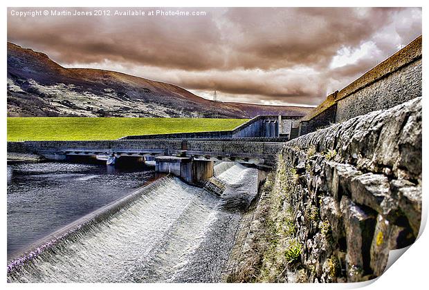The Spillway Print by K7 Photography