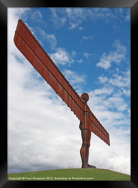 Angel of the North Gateshead Framed Print by P H