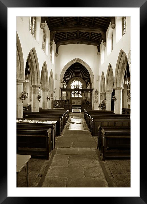 The Parish Church Framed Mounted Print by graham young