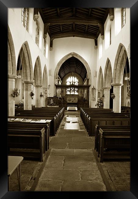 The Parish Church Framed Print by graham young