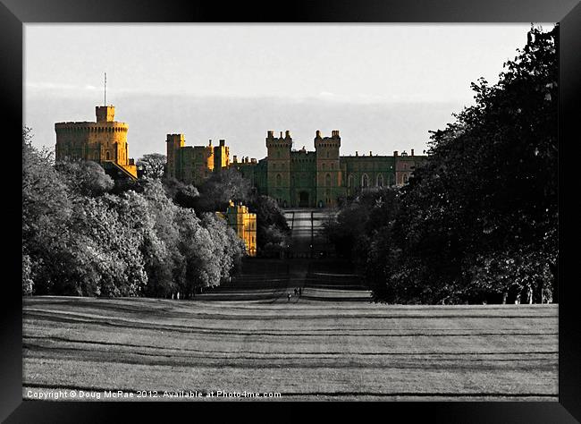 Windsor castle Framed Print by Doug McRae