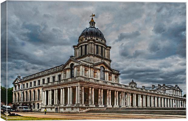 Greenwich Campus Canvas Print by Peter Oak