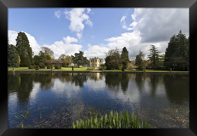 Thorp Perrow Lake Reflection Framed Print by Kevin Tate