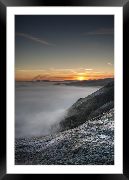 Peak District Sunrise Framed Mounted Print by Natures' Canvas: Wall Art  & Prints by Andy Astbury