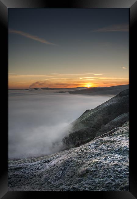 Peak District Sunrise Framed Print by Natures' Canvas: Wall Art  & Prints by Andy Astbury