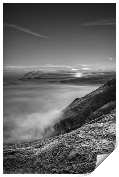 Peak District Sunrise Print by Natures' Canvas: Wall Art  & Prints by Andy Astbury