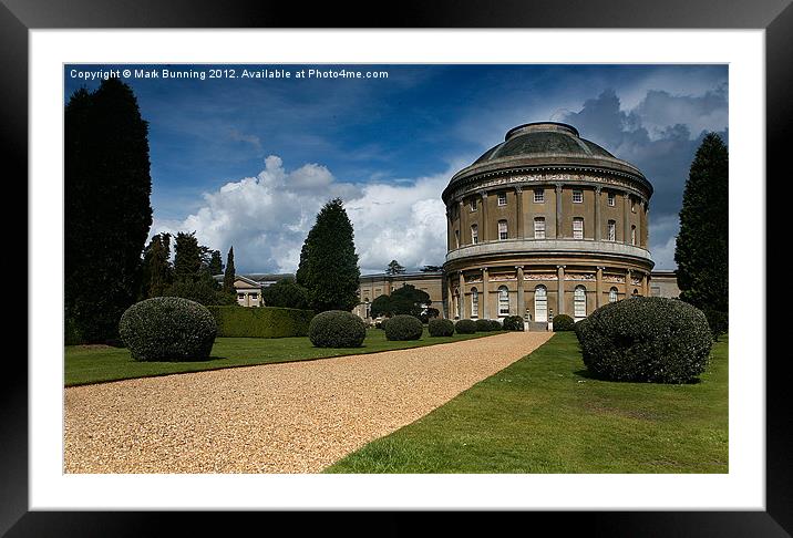 Ickworth House Framed Mounted Print by Mark Bunning