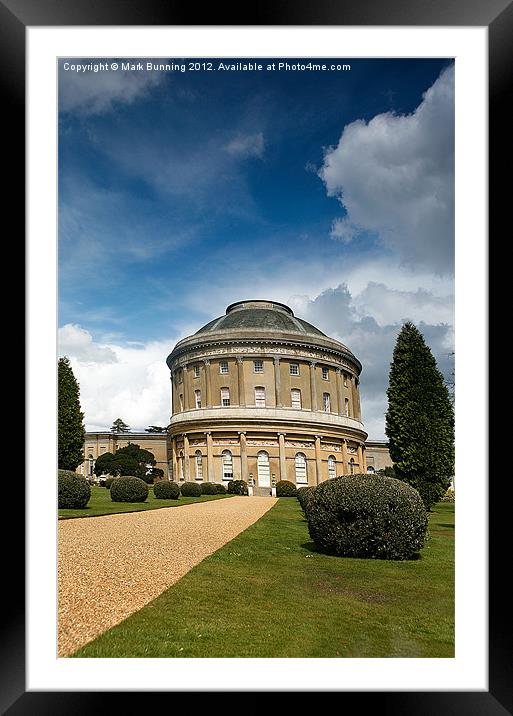 Ickworth House Framed Mounted Print by Mark Bunning