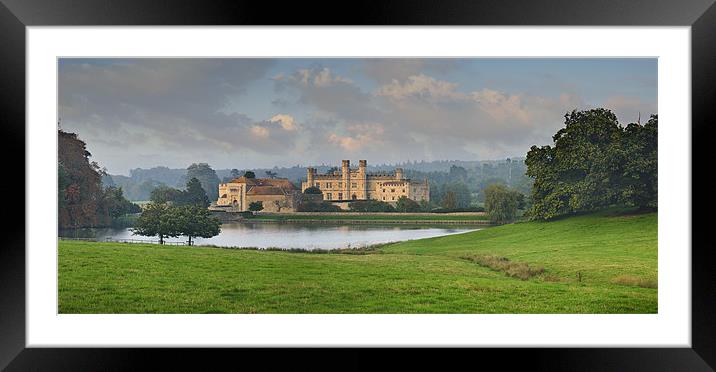 Leeds Castle Framed Mounted Print by James Rowland