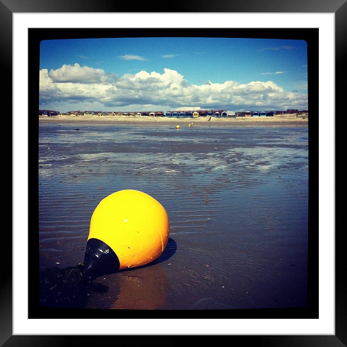 buoys eye view Framed Mounted Print by Daisy Mellor