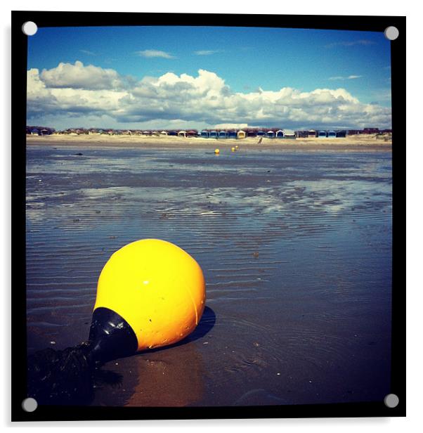 buoys eye view Acrylic by Daisy Mellor