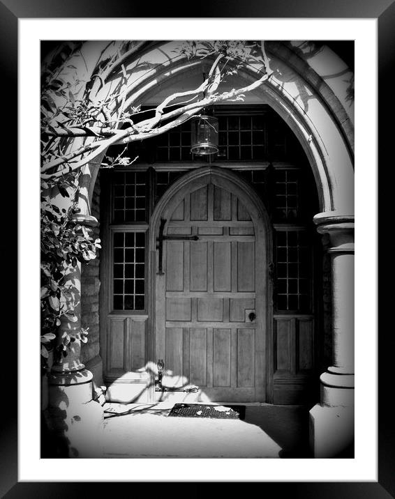 The old Door Framed Mounted Print by Heather Goodwin