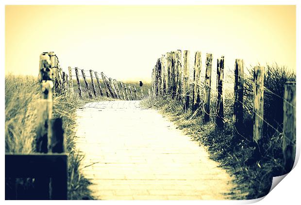 Path to nowhere Print by neil hiley